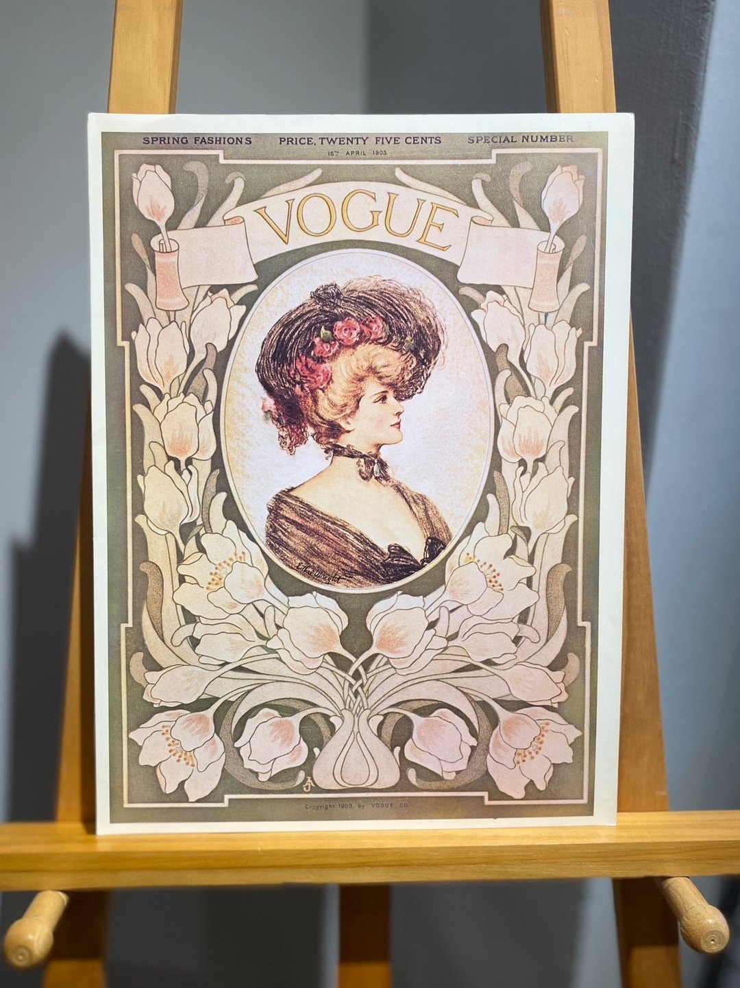 1903年VOGUE时尚杂志封面-复刻海报精选图集(1978年出版) - 海报/装饰画/版画 - 纸 蓝色