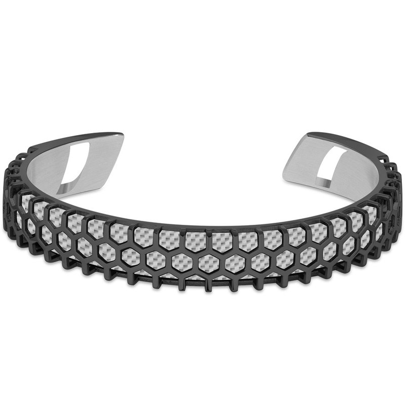 McLaren 限量2折 顶级英国超跑不锈钢碳纤维手环 全新专柜展示 - 手链/手环 - 其他金属 