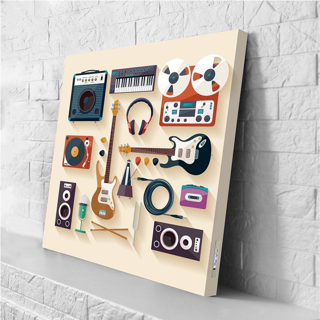 【日本 VisualSonic】蓝牙画布音箱 - Music Instrument - 扩音器/喇叭 - 木头 多色