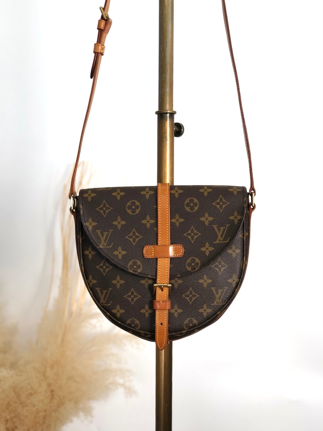 [日本直送，全新二手包] LOUIS VUITTON 棕色棕单肩包，复古 (vdwefs) - 侧背包/斜挎包 - 防水材质 咖啡色