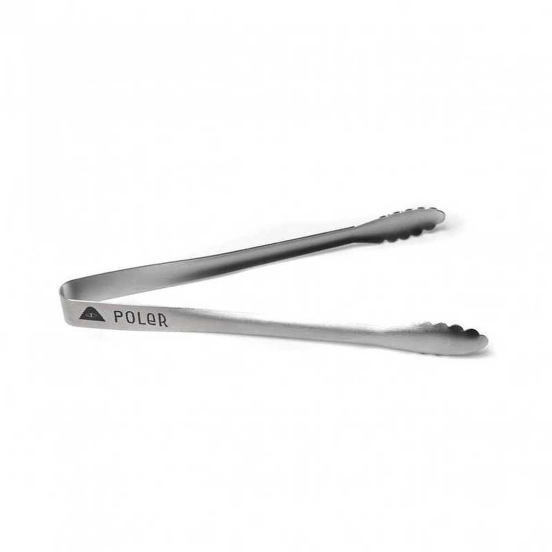 日本限定 POLER MINI TONG 日本制燕三条迷你烤肉夹 - 露营用品 - 聚酯纤维 银色