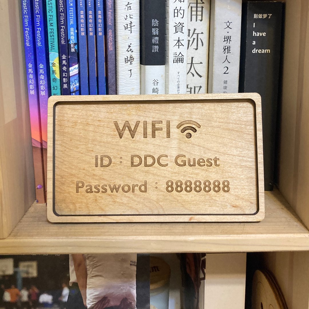 【定制】 手工原木 告示牌/指示牌/标语/警示语/牌子  雷射雕刻 - 墙贴/壁贴 - 木头 咖啡色