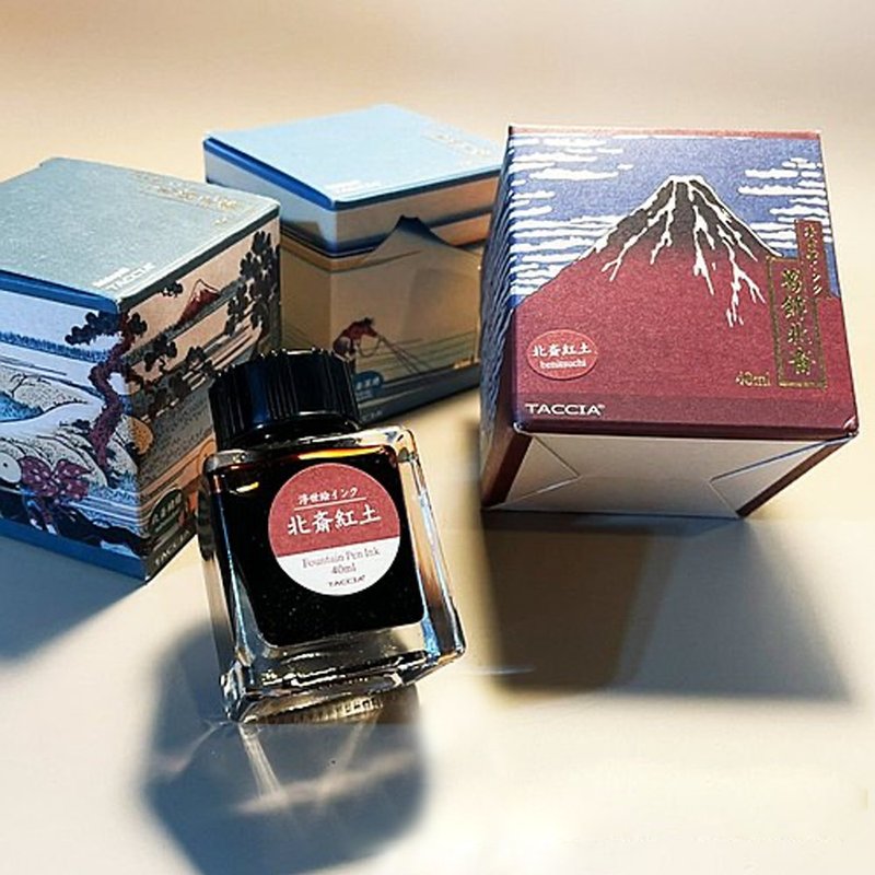 TACCIA 日本浮世绘 葛氏北斋 40ML墨水(红土) - 墨水 - 其他材质 多色