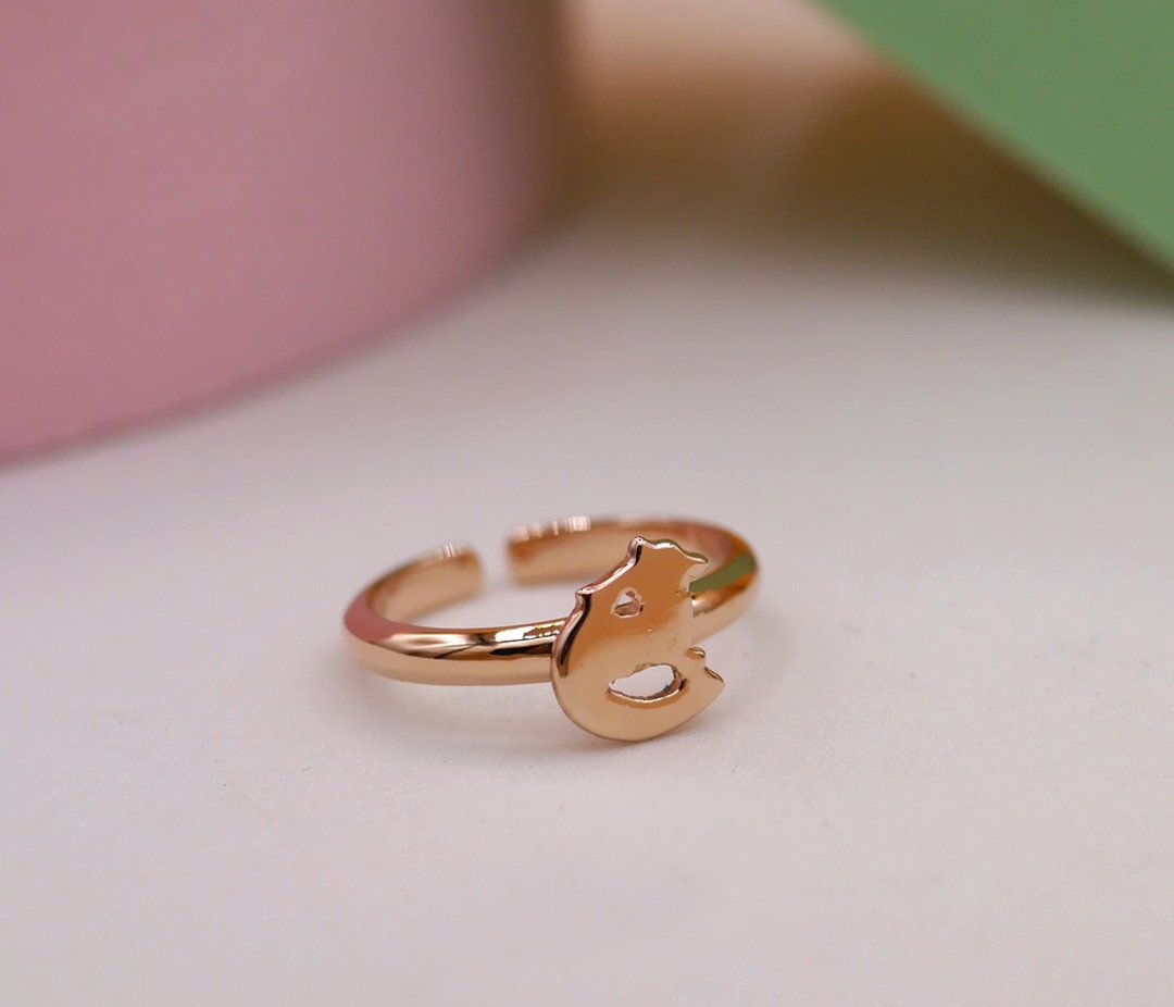 手工小鸡戒指 - Little Me by CASO jewelry - 戒指 - 其他金属 粉红色