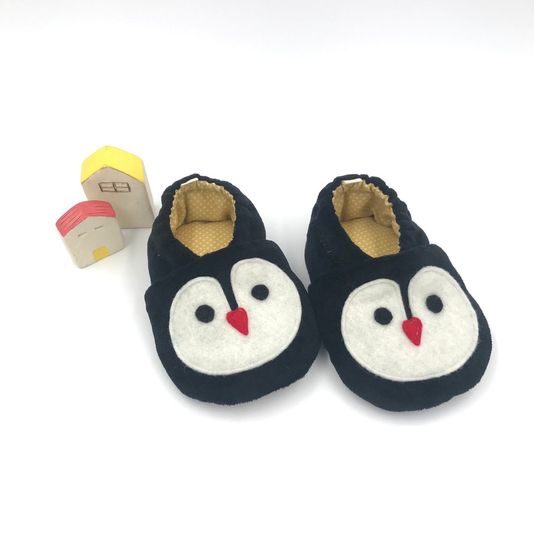 企鹅造型学步鞋 - 婴儿鞋 - 棉 多色