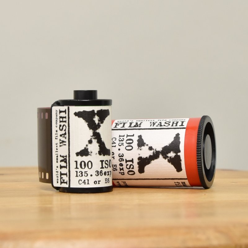 【Film Washi】 X 100度 36张 彩色正片菲林 | 可负冲可正冲 - 相机 - 其他材质 
