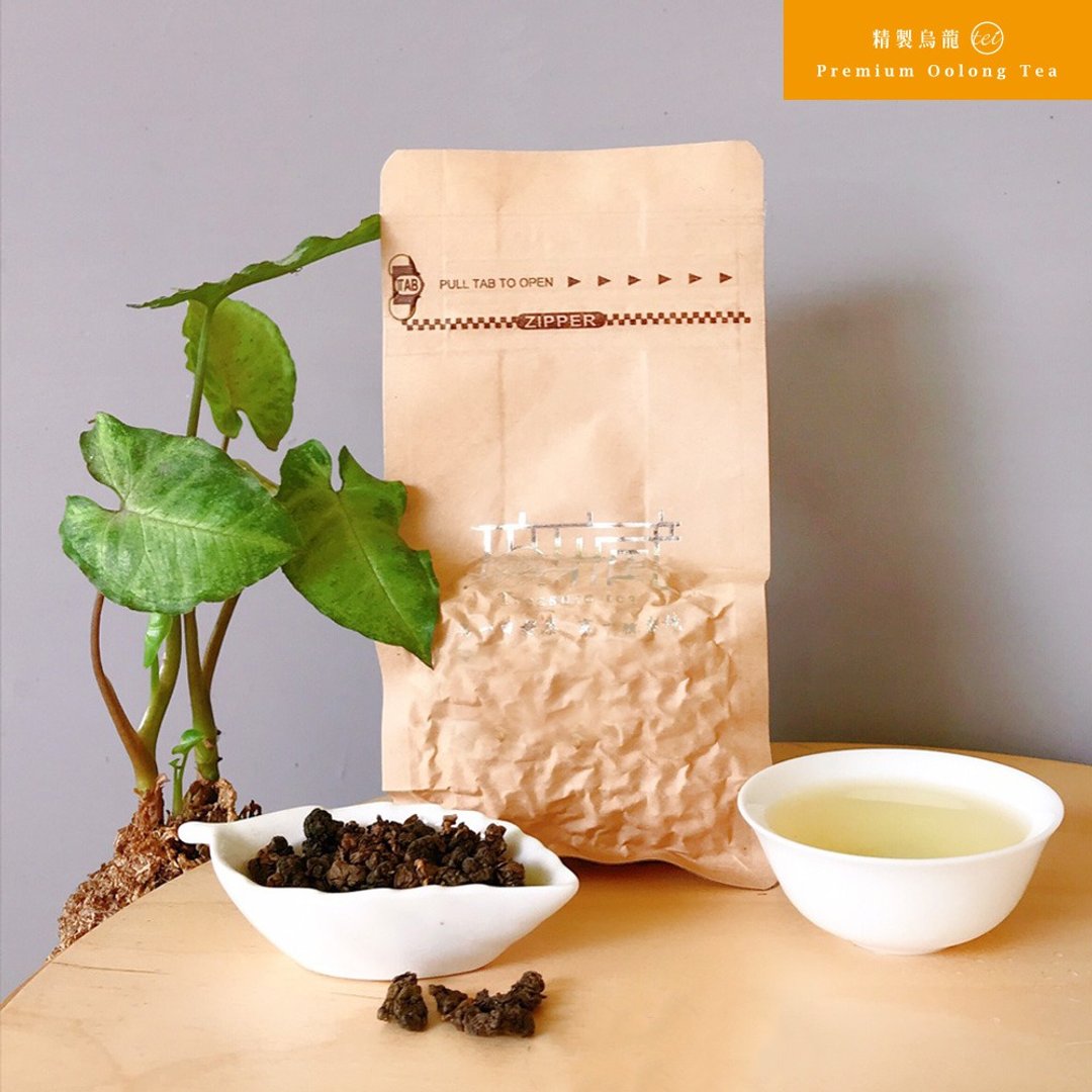【无藏故事茶】阿里山精制乌龙_享受单独故事茶_100g/600g裸包装 - 茶 - 新鲜食材 黄色