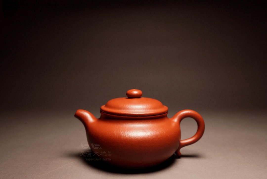 【仿古6】国家级工艺美术师 吴祁鑫 黄龙山朱泥大红袍 250cc - 茶具/茶杯 - 陶 红色