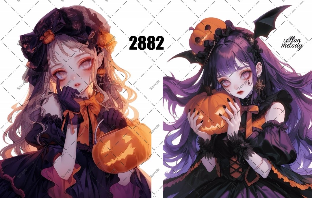 original sticker no.2882 人物贴纸 原创贴纸 原创人物贴纸 装饰贴纸 cotton melody - 贴纸 - 纸 