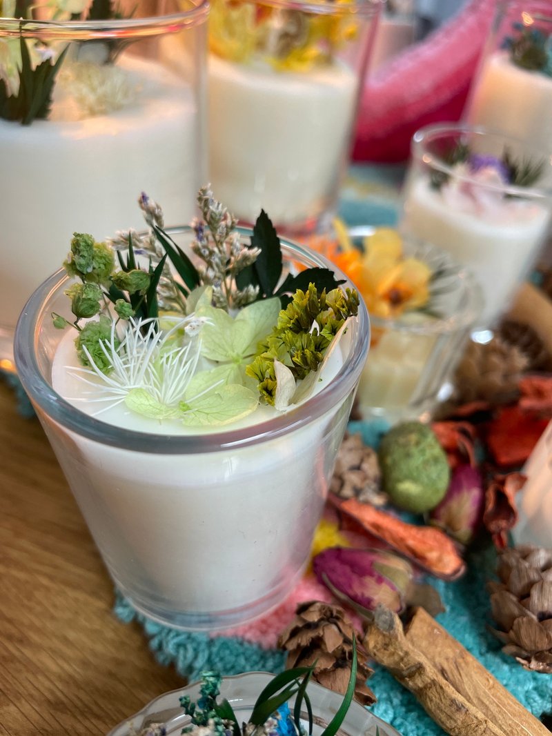 草本木质调 | Aromatic | 芳草静境 | 手工大豆蜡烛 | 纯天然精油 - 蜡烛/烛台 - 蜡 