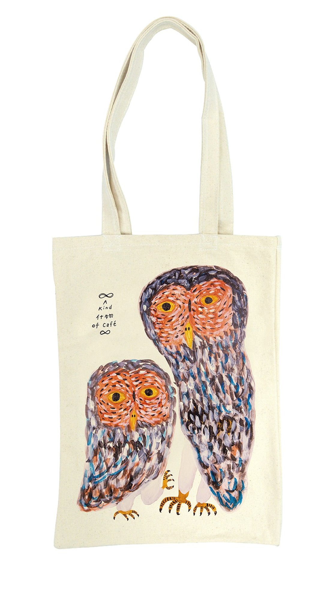 Stand by me Tote bag 猫头鹰 双面托特包 - 侧背包/斜挎包 - 其他材质 多色