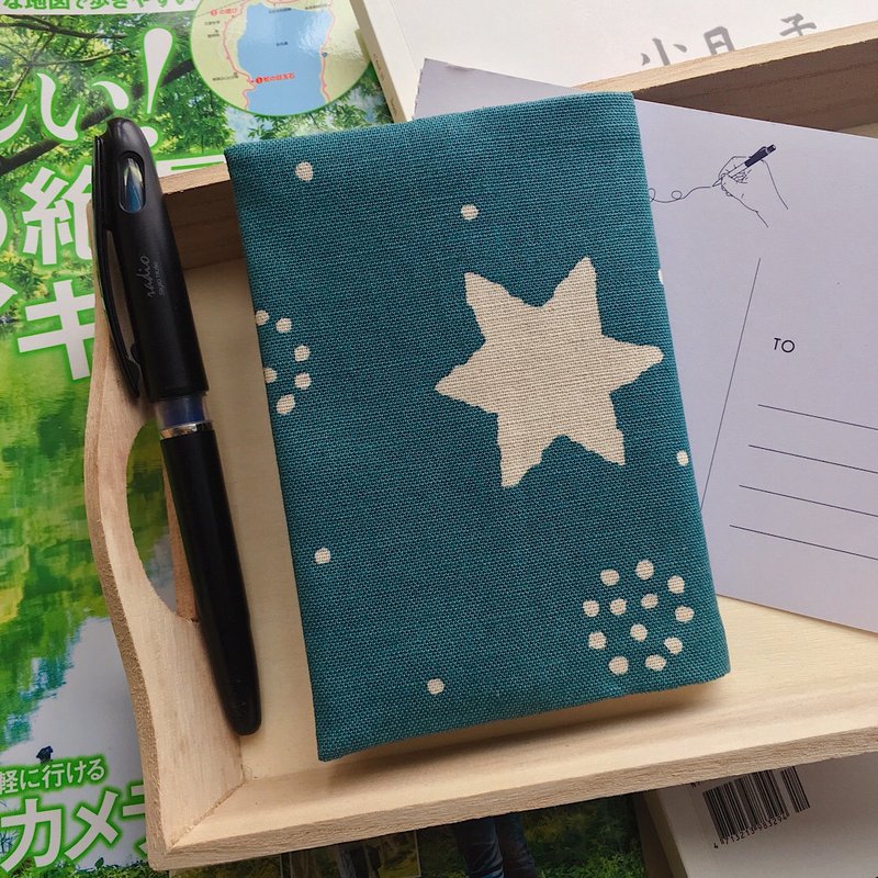 限量布款 北欧风星星护照套 护照夹 - 护照夹/护照套 - 棉．麻 