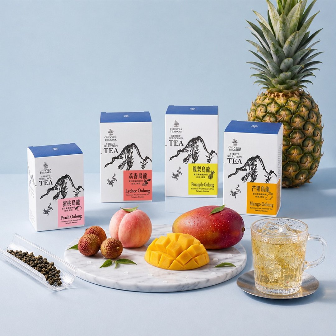 【沁意茶苑】夏日果香乌龙茶 - 六种果香 - iTQi茶师独家精焙 - 茶 - 纸 白色
