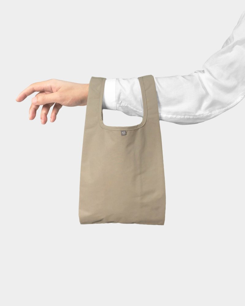 U2 环保购物袋 / 沙米 - 手提包/手提袋 - 聚酯纤维 卡其色