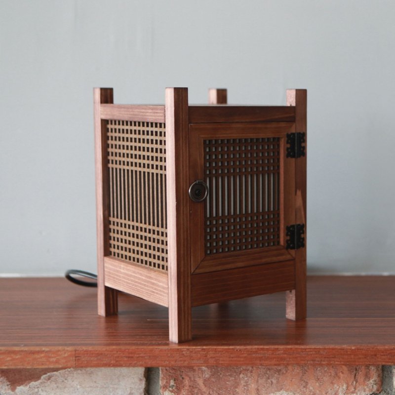 韩国传统氛围灯-小ttisal - 灯具/灯饰 - 木头 咖啡色