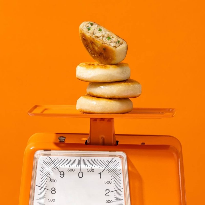 【达人上菜】猪肉馅饼-2入组  厚实内馅大满足 - 熟食小吃 - 其他材质 红色