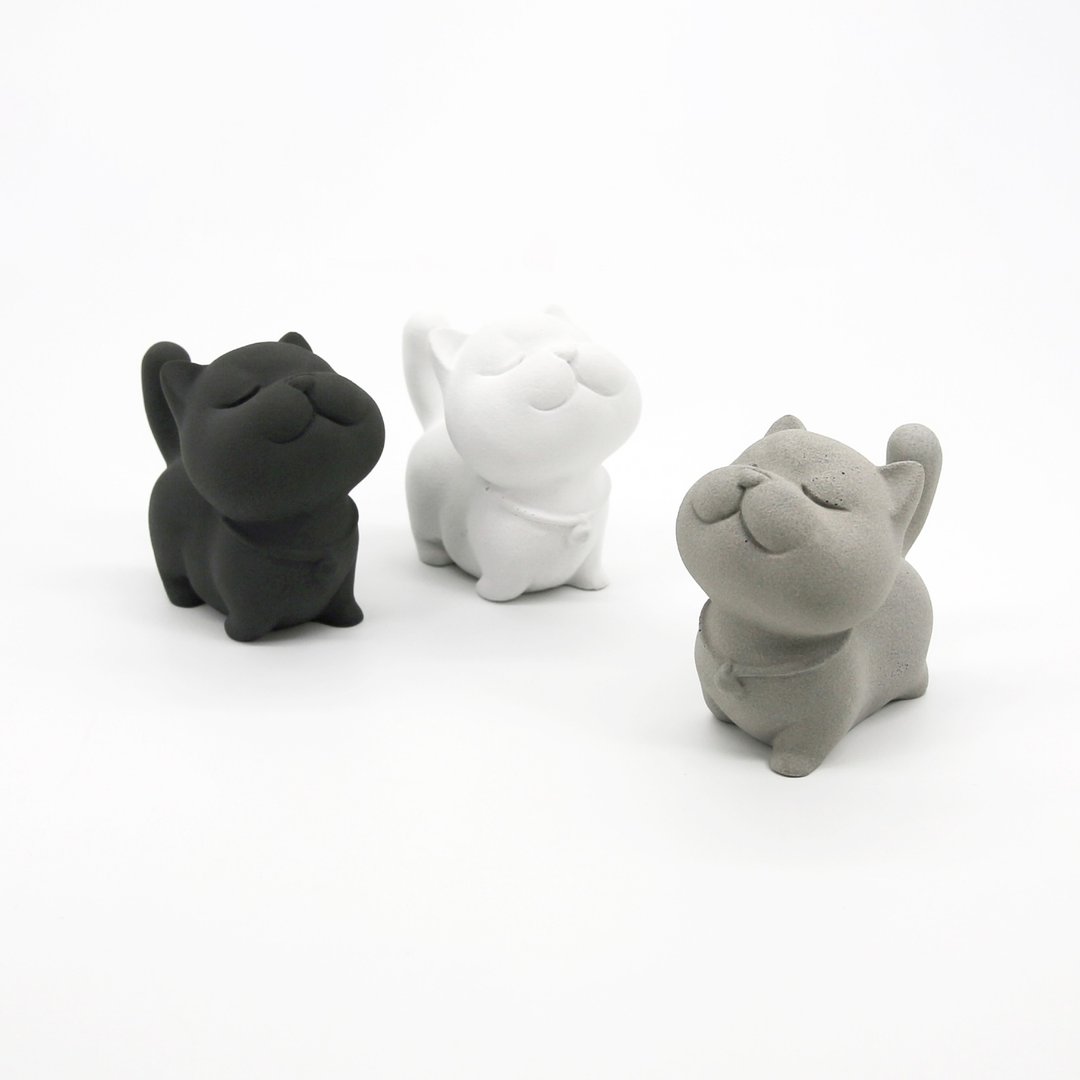 Tail Lift CAT I 翘尾猫扩香石 I  附5ml精油－马年开运小物－ - 香薰/精油/线香 - 水泥 
