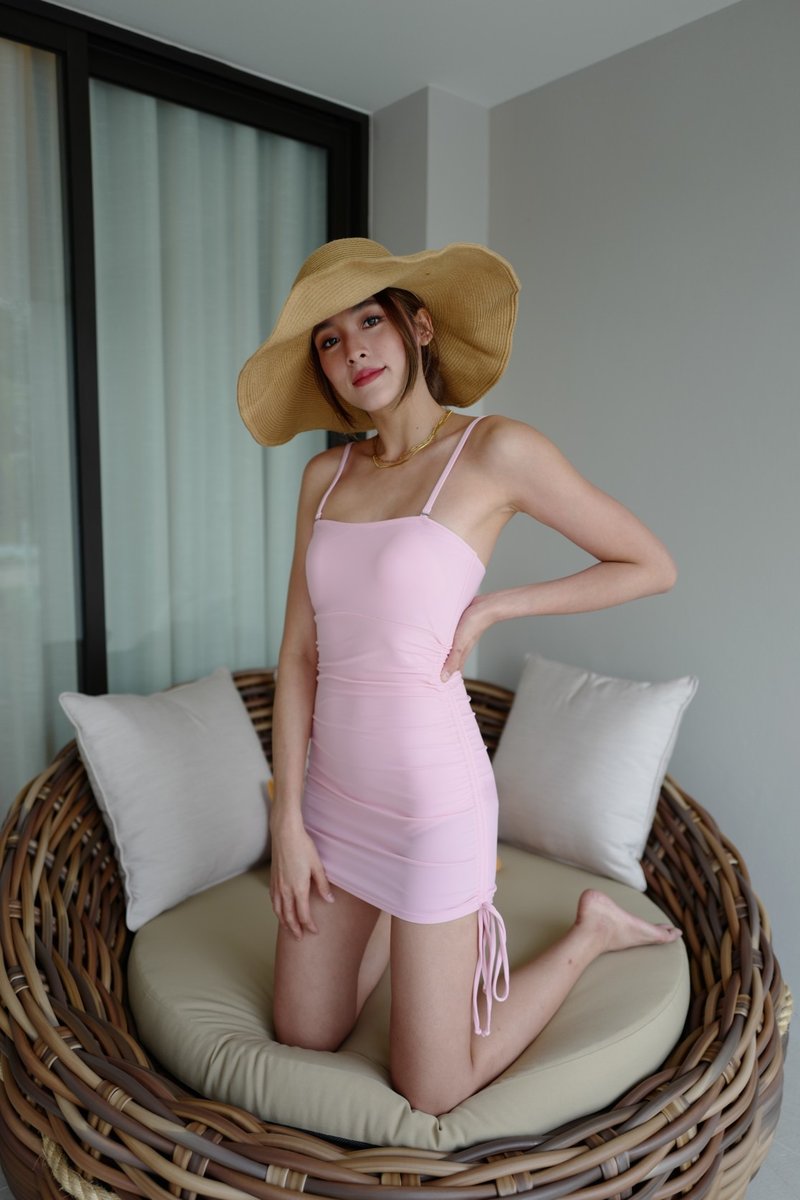 Paradise Found : Dress Swimsuit (3 colors) - 其他 - 其他材质 粉红色