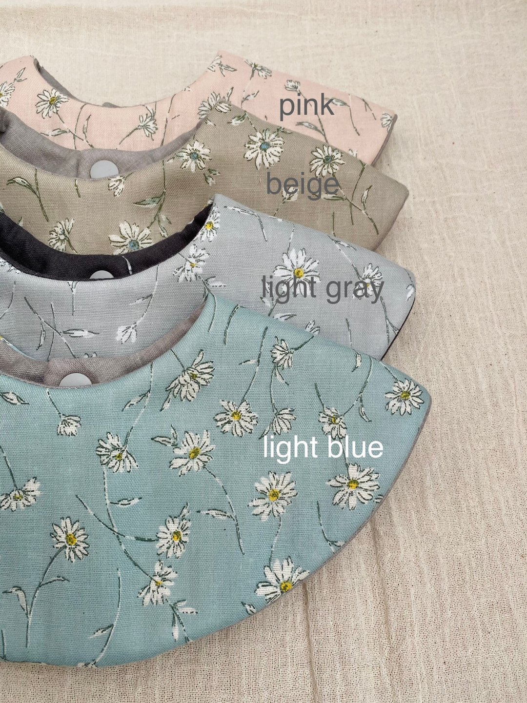 Margaret bib baby bib - 围嘴/口水巾 - 棉 多色