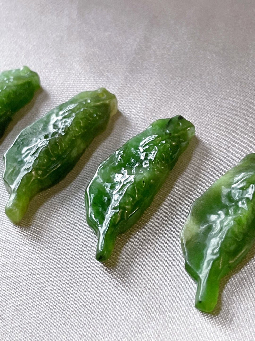 【玉玉印章】天然翠绿碧玉 立体台湾坠饰 - 其他 - 宝石 绿色