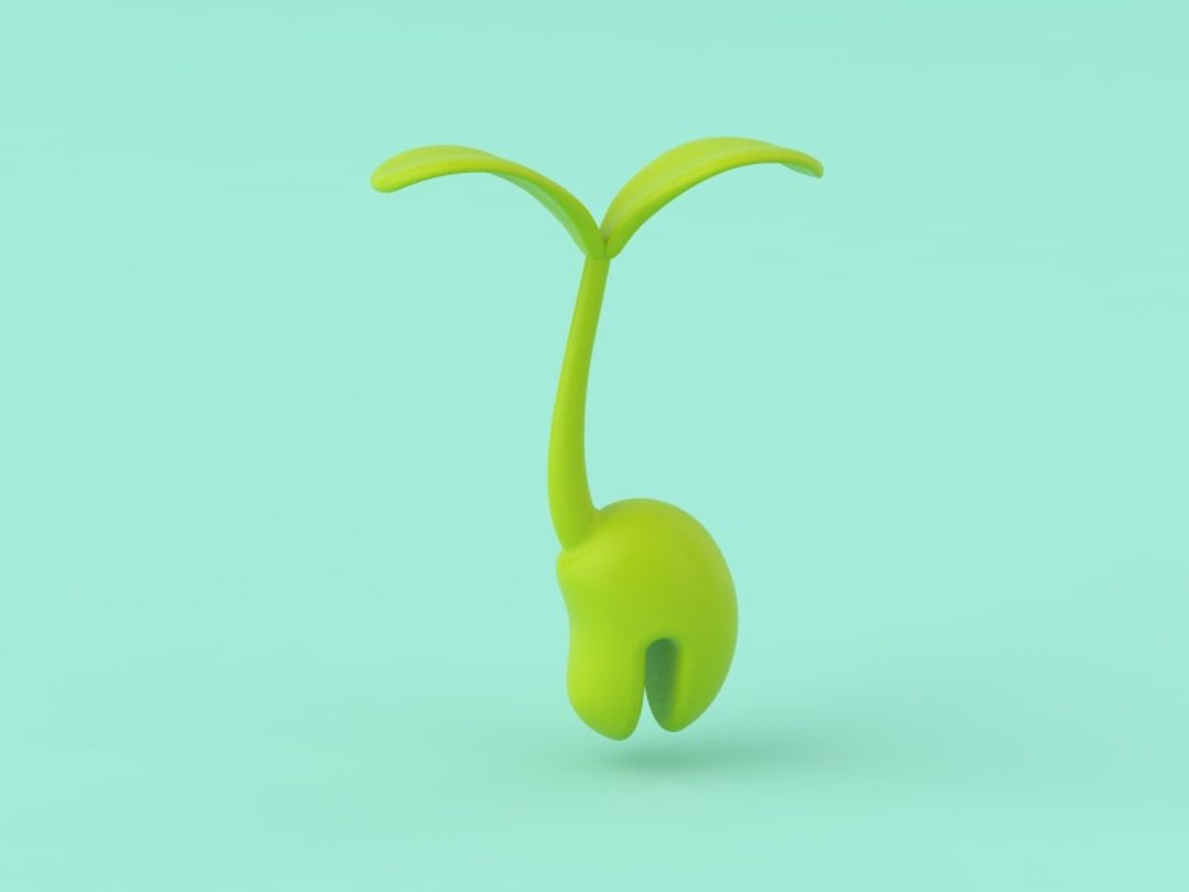 Seedling Sprout 小豆苗锅盖撑 - 厨房用具 - 硅胶 绿色