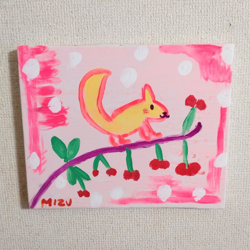 Painting one-of-a-kind cute squirrel - 海报/装饰画/版画 - 其他材质 
