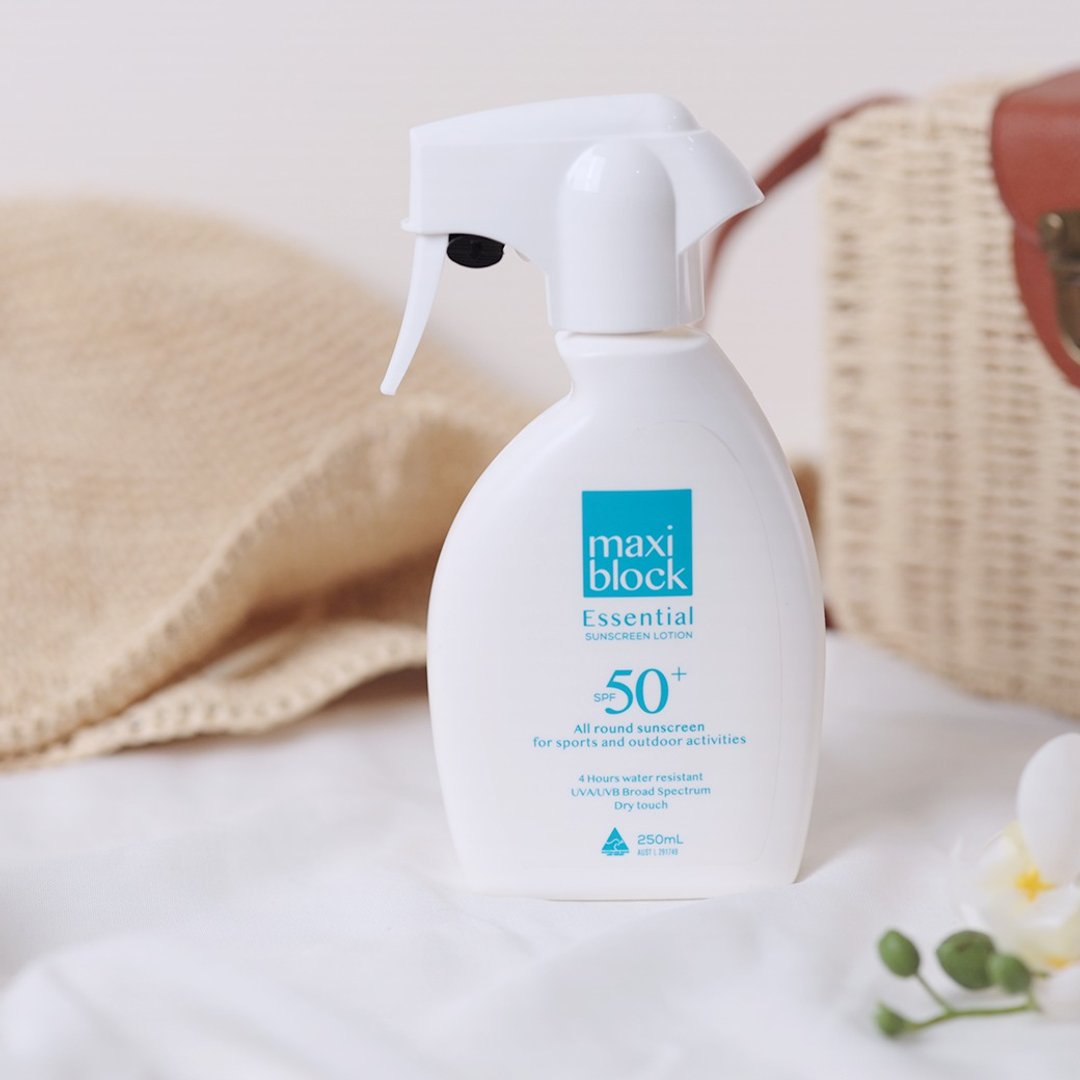 全面防护高效防晒乳Maxiblock Essential Sunscreen Lotion - 防晒 - 其他材质 蓝色