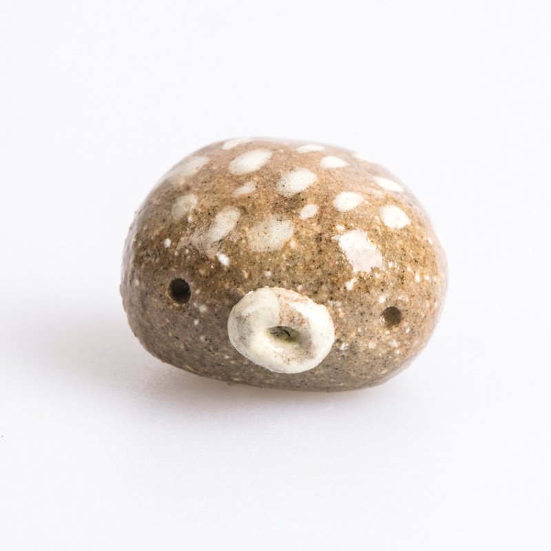 变形章鱼系列—石头章鱼 - 摆饰 - 陶 卡其色