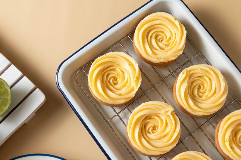 法式玫瑰柠檬塔 (9入) - 蛋糕/甜点 - 新鲜食材 