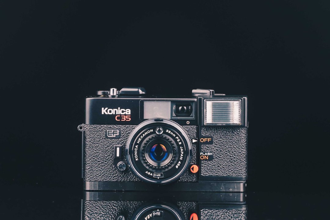 KONICA C35 EF #4941 #135底片相机 - 相机 - 其他金属 