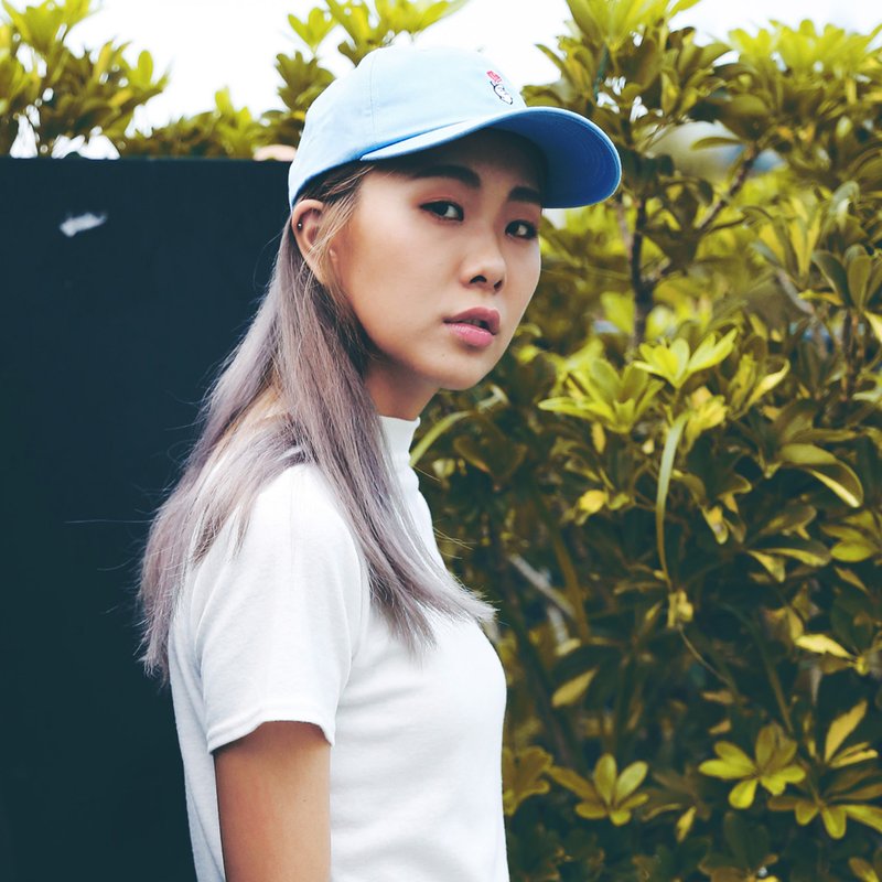 2016 RITE Logo品牌独创｜经典老帽款(粉蓝) - 帽子 - 防水材质 蓝色