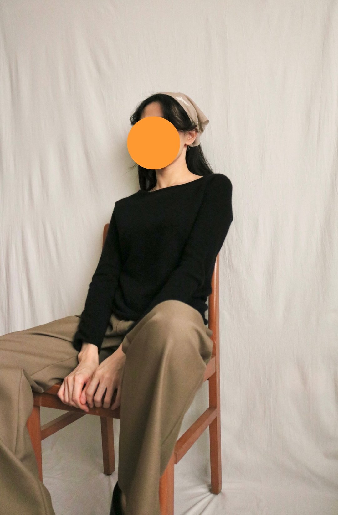 船型领黑色100%喀什米尔羊绒毛衣 向90年代致敬 - 女装针织衫/毛衣 - 羊毛 黑色
