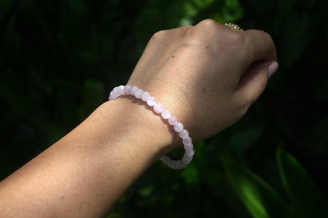 粉色坤杂石（Kunzite）手链 1821 - 手链/手环 - 宝石 粉红色