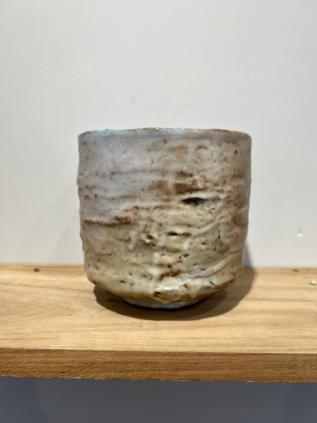 柴烧志野大茶碗 - 茶具/茶杯 - 陶 金色