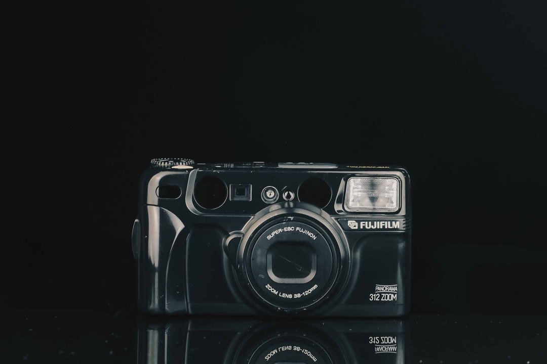 FUJIFILM DISCOVERY 312 ZOOM DATE #8982 #135底片相机 - 相机 - 其他金属 黑色