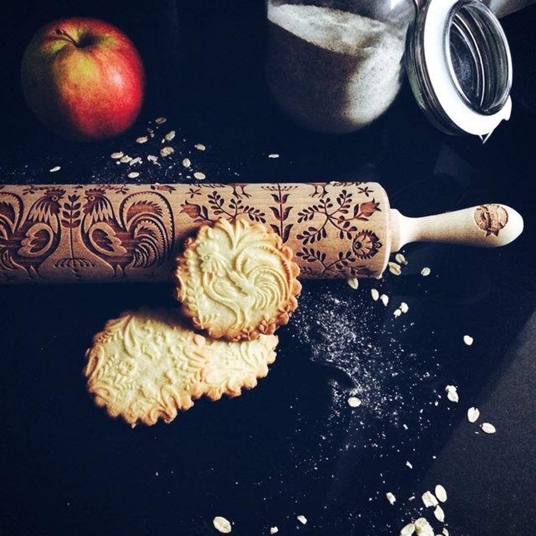 Country style chicken rolling pin * FOLK - 厨房用具 - 木头 