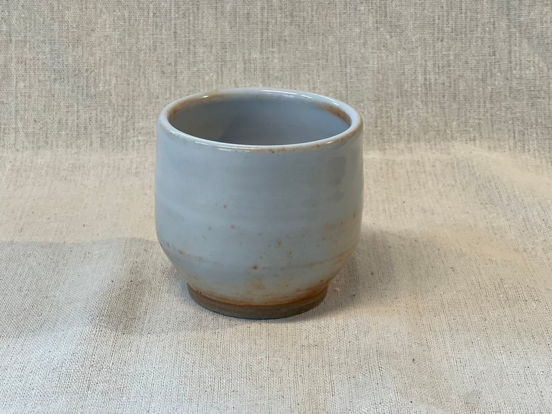 志野茶杯 - 茶具/茶杯 - 陶 白色