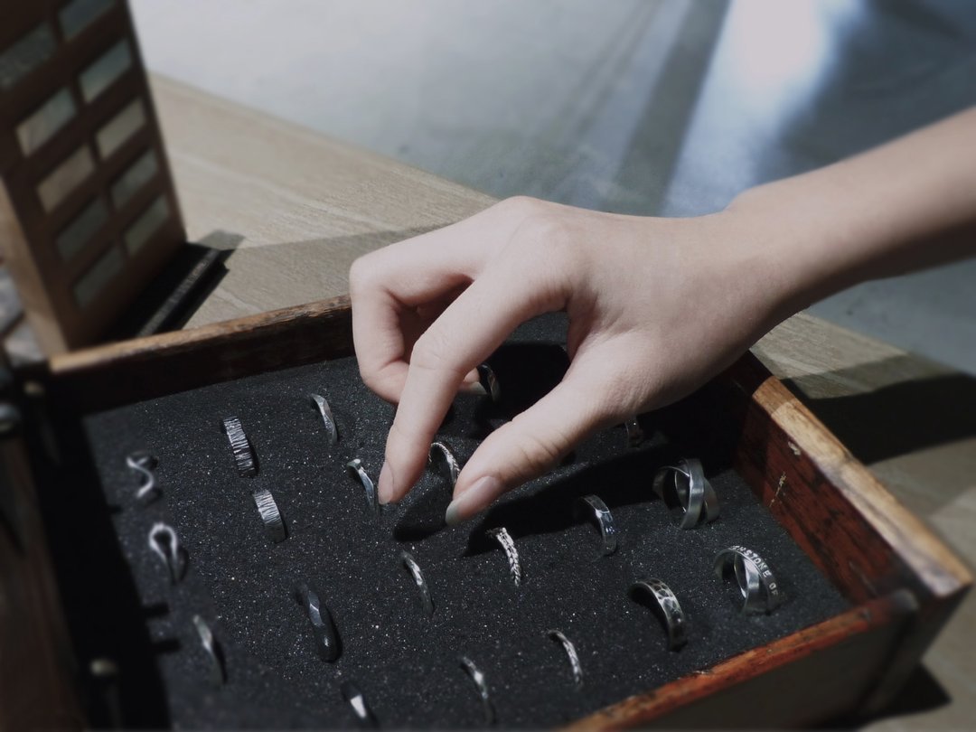 纯银戒指・手作课程・金工体验【文化币手作】 - 金工/饰品 - 纯银 