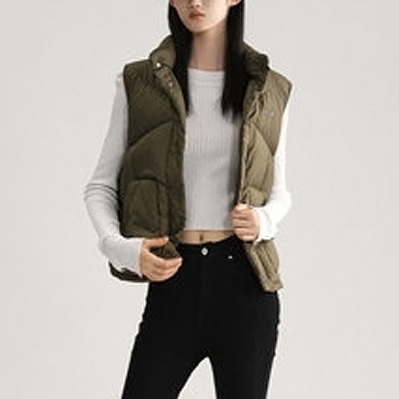 PALLADIUM 冬季时尚保暖羽绒背心 196786 - 女装上衣 - 棉．麻 多色