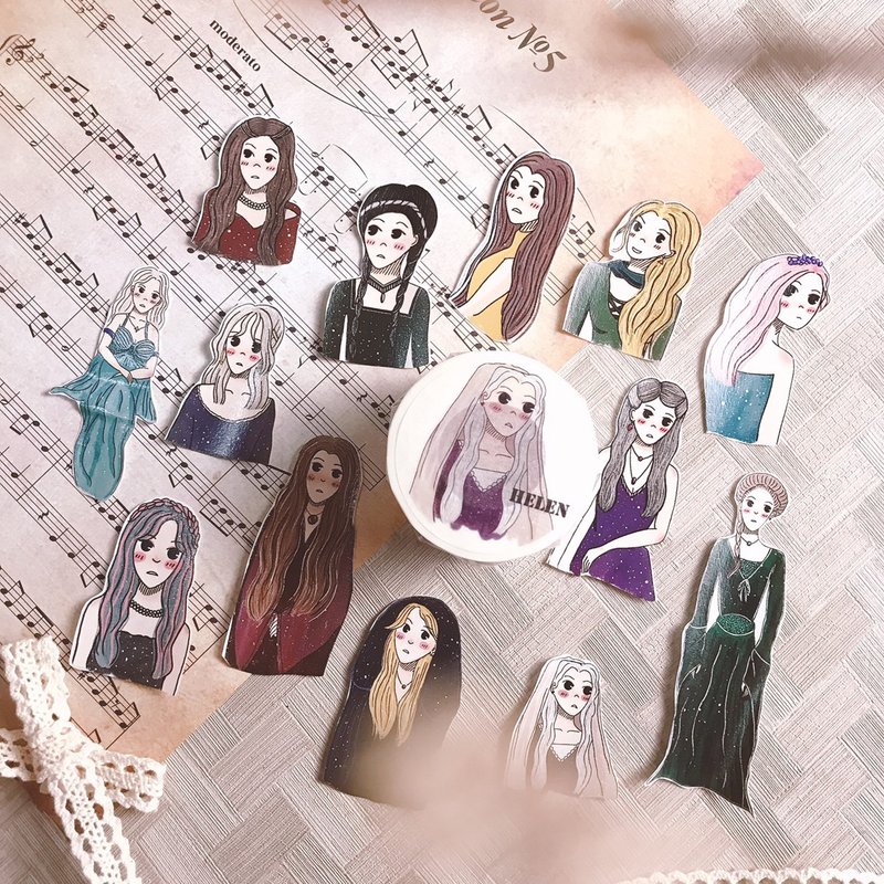 HELEN 女孩纸胶带 - 纸胶带 - 纸 