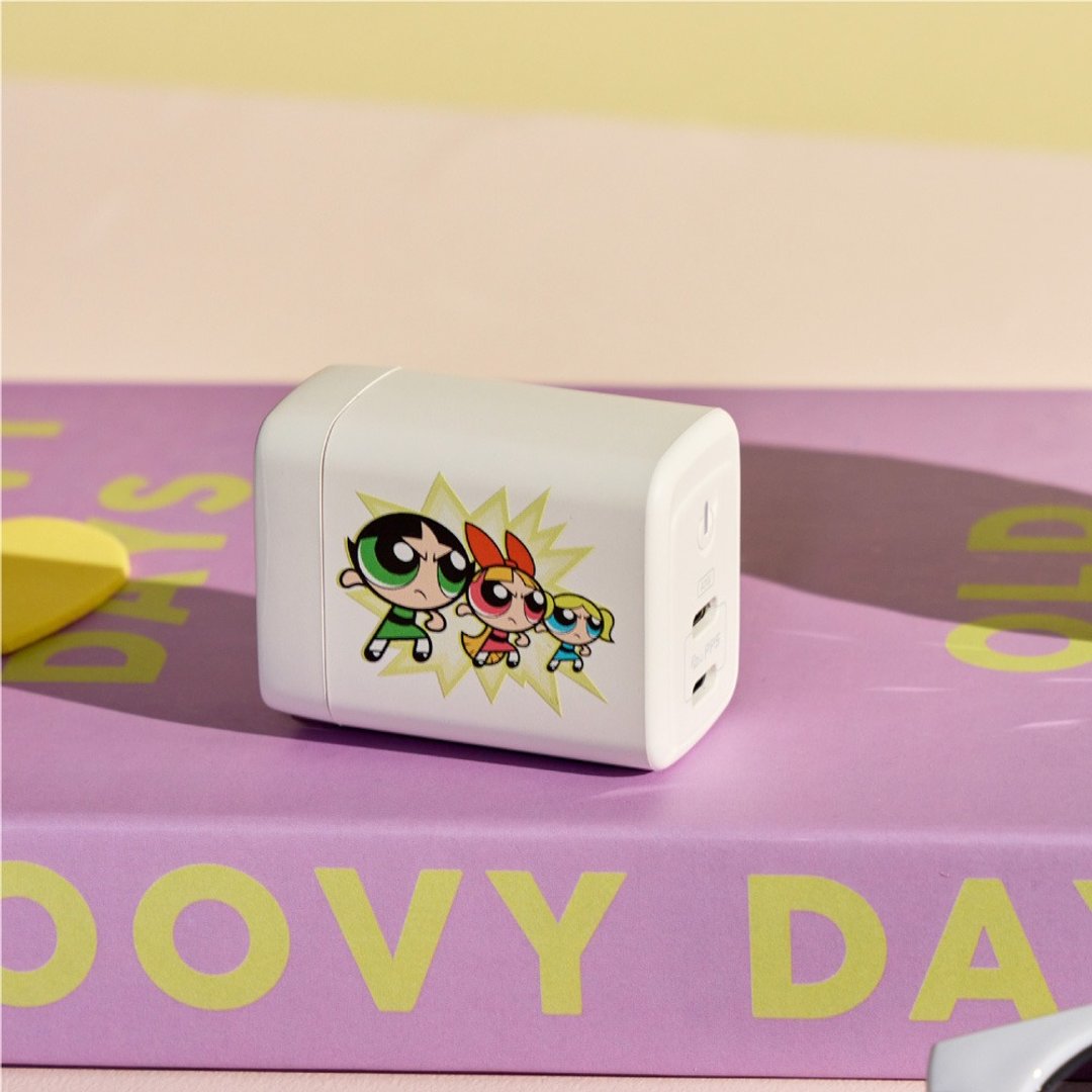 飞天小女警能量制霸GaN 40W Type-C双孔充电头 - 数码小物 - 塑料 多色