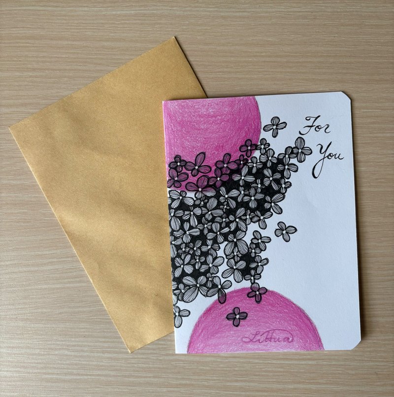 手绘卡片 - 卡片/明信片 - 纸 