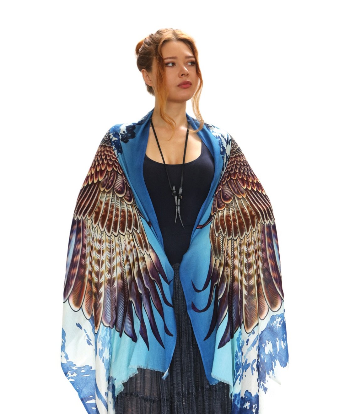 Eagle Mountain Scarf - cotton - 丝巾 - 棉．麻 