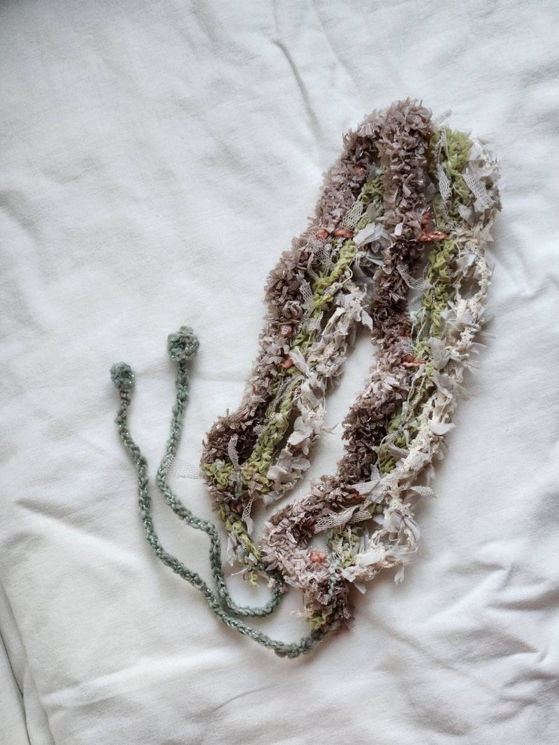 混合线材 发带 - 发饰 - 其他人造纤维 绿色