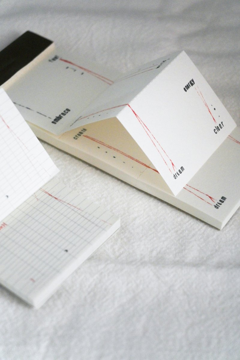 手撕线便签本 Grid / String - 便条纸/标签贴 - 纸 