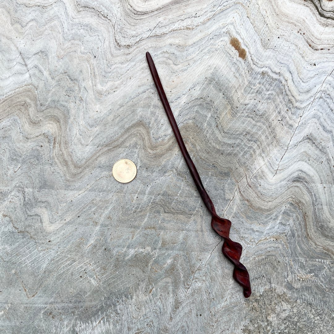 我制杖　魔杖　Bloody Lady　手工魔杖　手工法杖 - 摆饰 - 木头 红色
