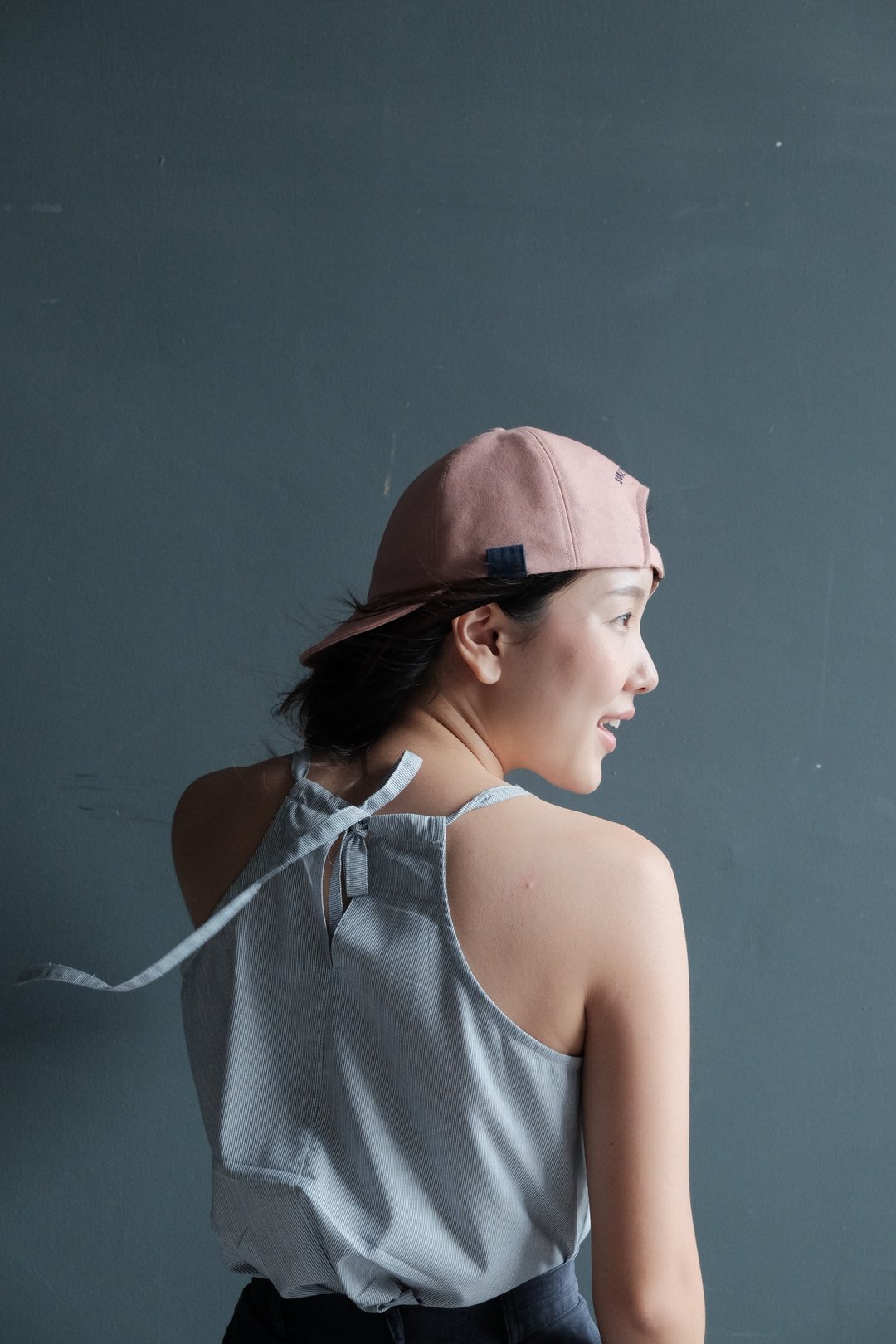 KRATIN TOP - Stripe - 女装上衣 - 棉 白色