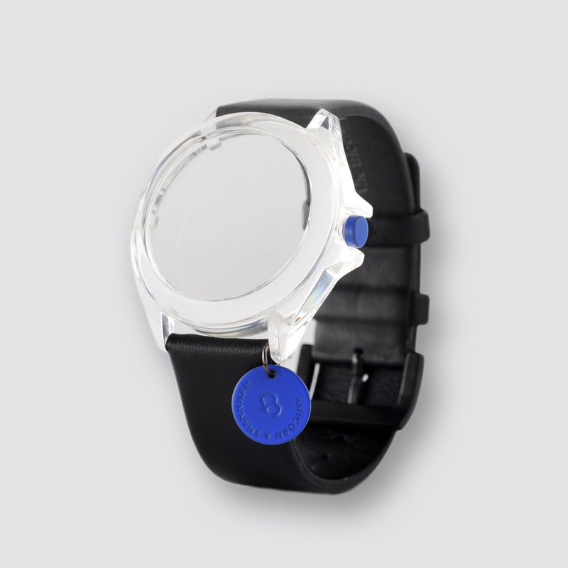 TIME:LESS:NESS - 1810 – The wristwatch 手镯 (透明) - 手链/手环 - 树脂 透明