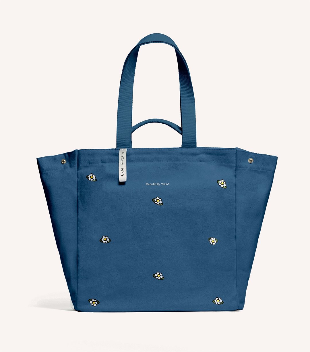 【定制化礼物】Ana Tomy 16盎司 鲍里斯 Library Tote 重磅帆布托 - 手提包/手提袋 - 棉 