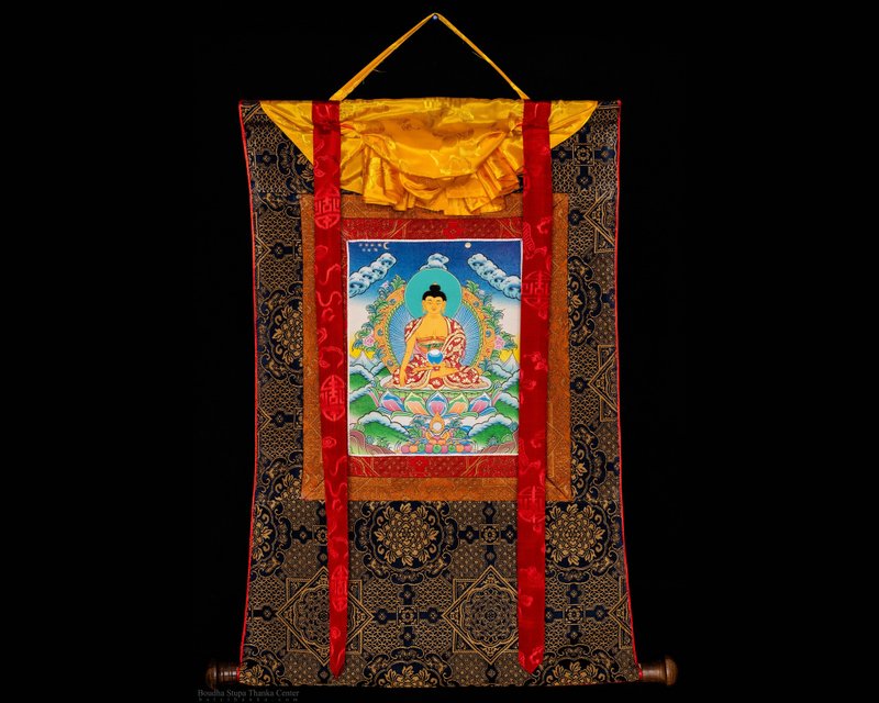 神圣的释迦牟尼唐卡 - 墙贴/壁贴 - 其他材质 多色